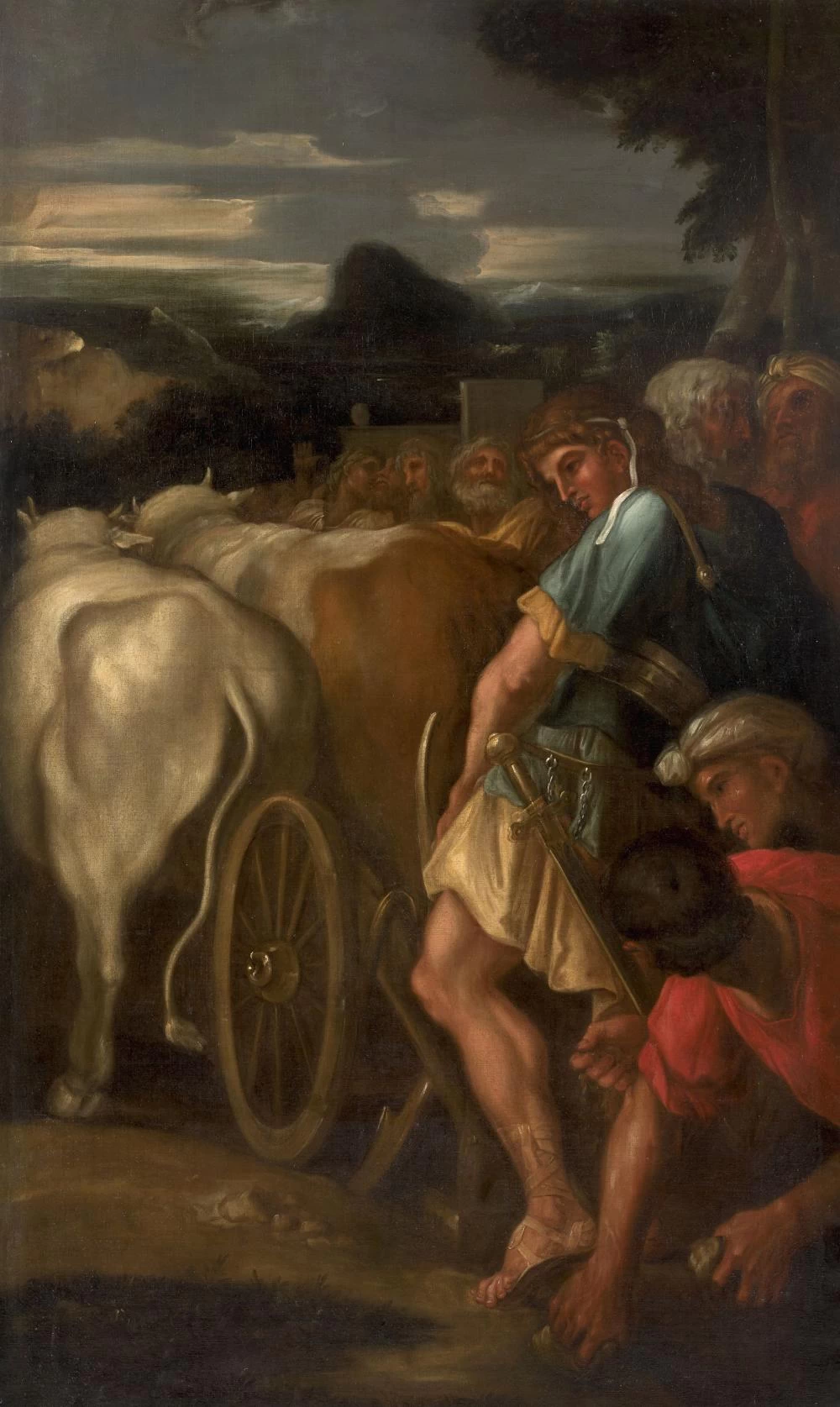 Cincinnatus riceve gli inviati del Senato romano